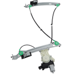 JDMSPEED Power Window Regulator & Motor Assembly Front Passenger Side For Chevy 751-842