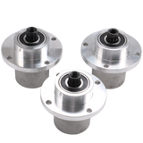 JDMSPEED 3 Pack Mower Deck Spindle Fits Hustler Zero Turn FasTrak & FasTrak SD Models NEW