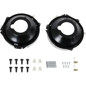 JDMSPEED 28pc Headlamp Retaining Ring Mounting Bucket w/ hardware For Camaro Nova rings