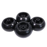 JDMSPEED (4) Hustler Mower Deck Wheel Fits Raptor SD, Super Z, Hustler Sport, FasTrak SD