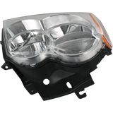 JDMSPEED Pair Headlights Chrome Lamps 4-Door NEW For Jeep 2005-2007 Grand Cherokee