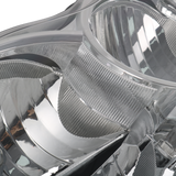 JDMSPEED Pair Headlights Chrome Lamps 4-Door NEW For Jeep 2005-2007 Grand Cherokee