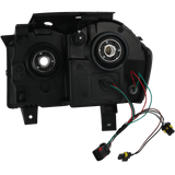 JDMSPEED Pair Headlights Chrome Lamps 4-Door NEW For Jeep 2005-2007 Grand Cherokee