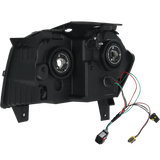 JDMSPEED Pair Headlights Chrome Lamps 4-Door NEW For Jeep 2005-2007 Grand Cherokee