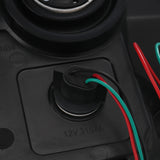 JDMSPEED Pair Headlights Chrome Lamps 4-Door NEW For Jeep 2005-2007 Grand Cherokee