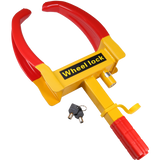 JDMSPEED 2pcs Anti Theft Wheel Lock Clamp Boot Tire Claw Trailer Auto Car Truck Towing