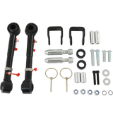 JDMSPEED Quick Disconnect Sway Bar Links W/ 2.5-6" Lifts For TJ Cherokee 1984-01 XJ 98-06