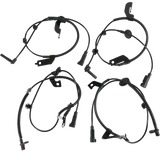 JDMSPEED 4pcs Front Rear Left Right ABS Speed Sensor For Jeep Compase Patriot Caliber FWD