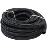 JDMSPEED AN6-6AN 3/8 Fitting Stainless Steel Nylon Braided Oil Fuel Hose Line Kit 20FT