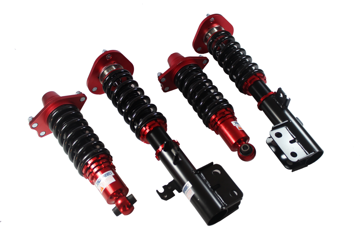 JDMSPEED Red Front & Rear Full Coilover Struts For 2005-2010 Scion tC ...