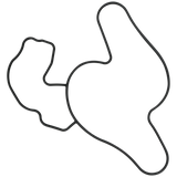 JDMSPEED Water Pump For Charger Challenger Durango Jeep Chrysler 300 5.7L 6.4L 2011-2024