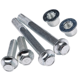 JDMSPEED 2X Fits 2007-2019 Chevrolet Silverado GMC Sierra 1500 Chrome Tow Hooks 84072462