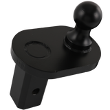 JDMSPEED Heavy Duty 4" Offset Extender W/ 2-5/16" Ball For Gooseneck Hitch steel GNXA4085