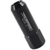 JDMSPEED Black 20PCS M14X1.5 60MM Extended Forged Aluminum Wheel Rim Tuner Racing Lug Nut
