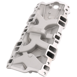 JDMSPEED Dual Plane Front Intake Manifold Fit for Small Block Chevy SBC 262-400 1955-86