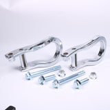 JDMSPEED 2X Chrome Front Tow Hooks For 19-22 Chevrolet Silverado 1500 Next Gen 84195899