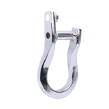 JDMSPEED 2X Chrome Front Tow Hooks For 19-22 Chevrolet Silverado 1500 Next Gen 84195899