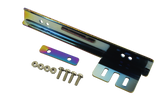 JDMSPEED Neo Chrome Universal Front Bumper License Plate Bracket Relocator Holder Bar