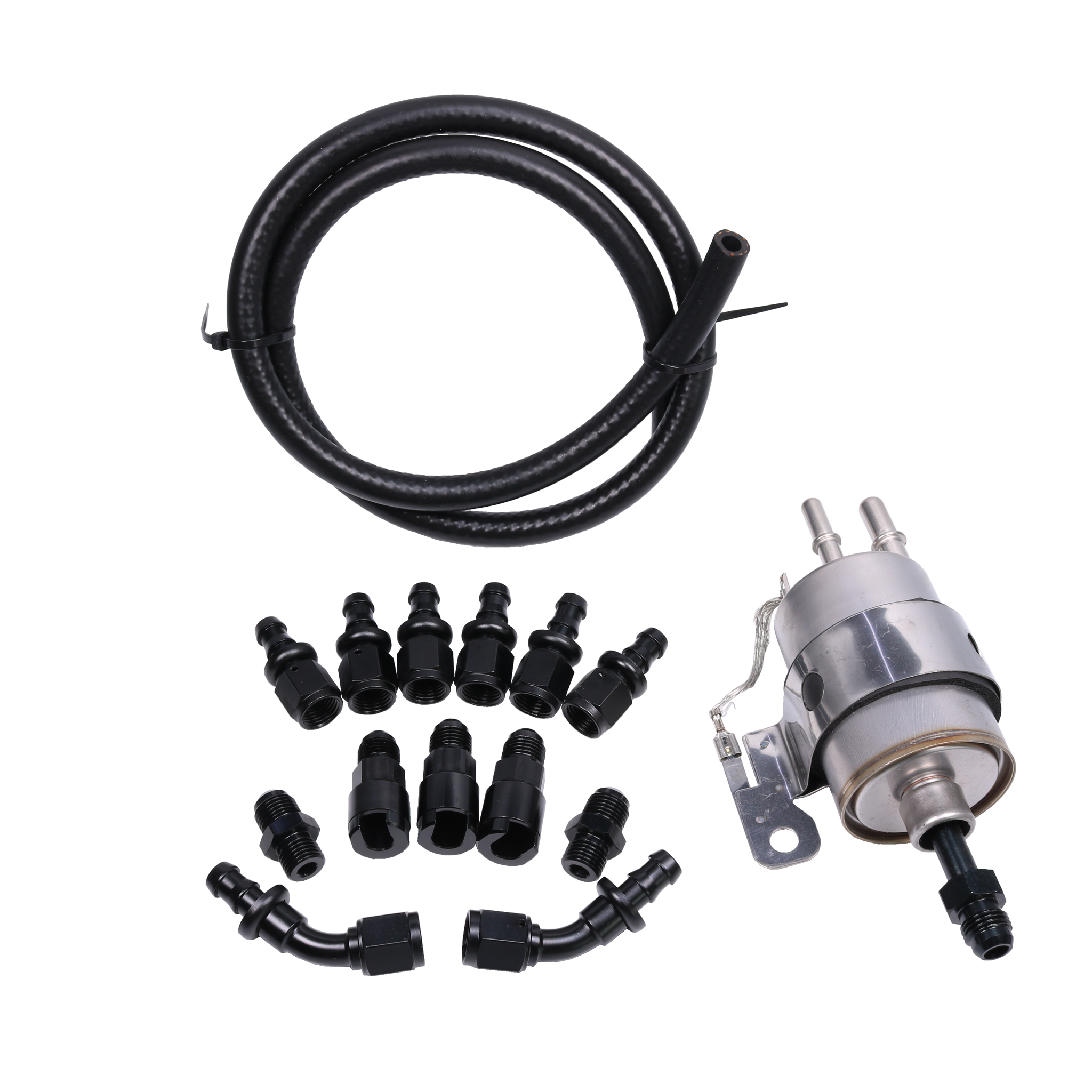 JDMSPEED Fuel Injection Line Fitting Adapter Kit FI EFI Conversion w ...