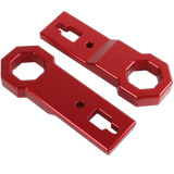 JDMSPEED Red Front Tow Hook Heavy Duty Bumper Towing Hook Kit For Ford F-150 Raptor 2009
