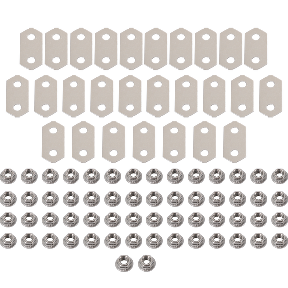 JDMSPEED Nickel-Plated, Copper BUS BARS & SS NUTS Fits For Prius C 2012-2019