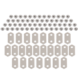 JDMSPEED Nickel-Plated, Copper BUS BARS & SS NUTS Fits For Prius C 2012-2019
