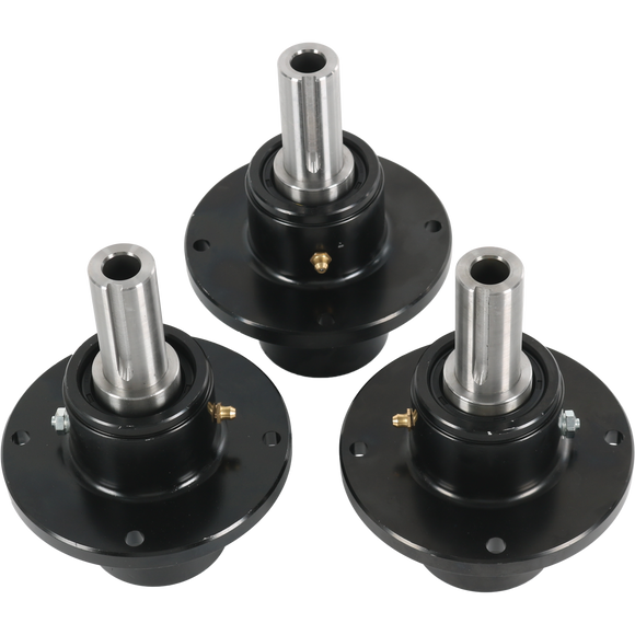 JDMSPEED 3x Spindles 43644 43294 For Scag Turf Tiger Tiger Cat / Cub Z-Cat V-Ride Wildcat