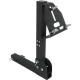 JDMSPEED Trailer Hitch Spare Tire Carrier Adjustable Hitch with 2Inch Receiver For Truck
