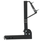 JDMSPEED Trailer Hitch Spare Tire Carrier Adjustable Hitch with 2Inch Receiver For Truck