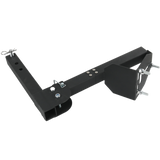 JDMSPEED Trailer Hitch Spare Tire Carrier Adjustable Hitch with 2Inch Receiver For Truck