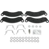 JDMSPEED NEW 4Pcs Trailer Axle Disc Brake Pad 10k 12k Kit K71-180-00 For Dexter Pad Set