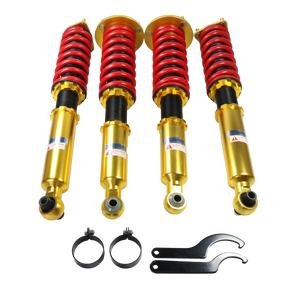 JDMSPED Set (4) Coilovers Kits For Lexus IS350 IS250 2006-2012 Shock Absorbers Struts