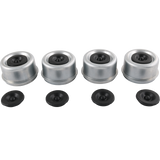 JDMSPEED 4x 2.44" Dexter EZ Lube Rubber Plug Dust Cap Grease Cover Trailer Axle Hub