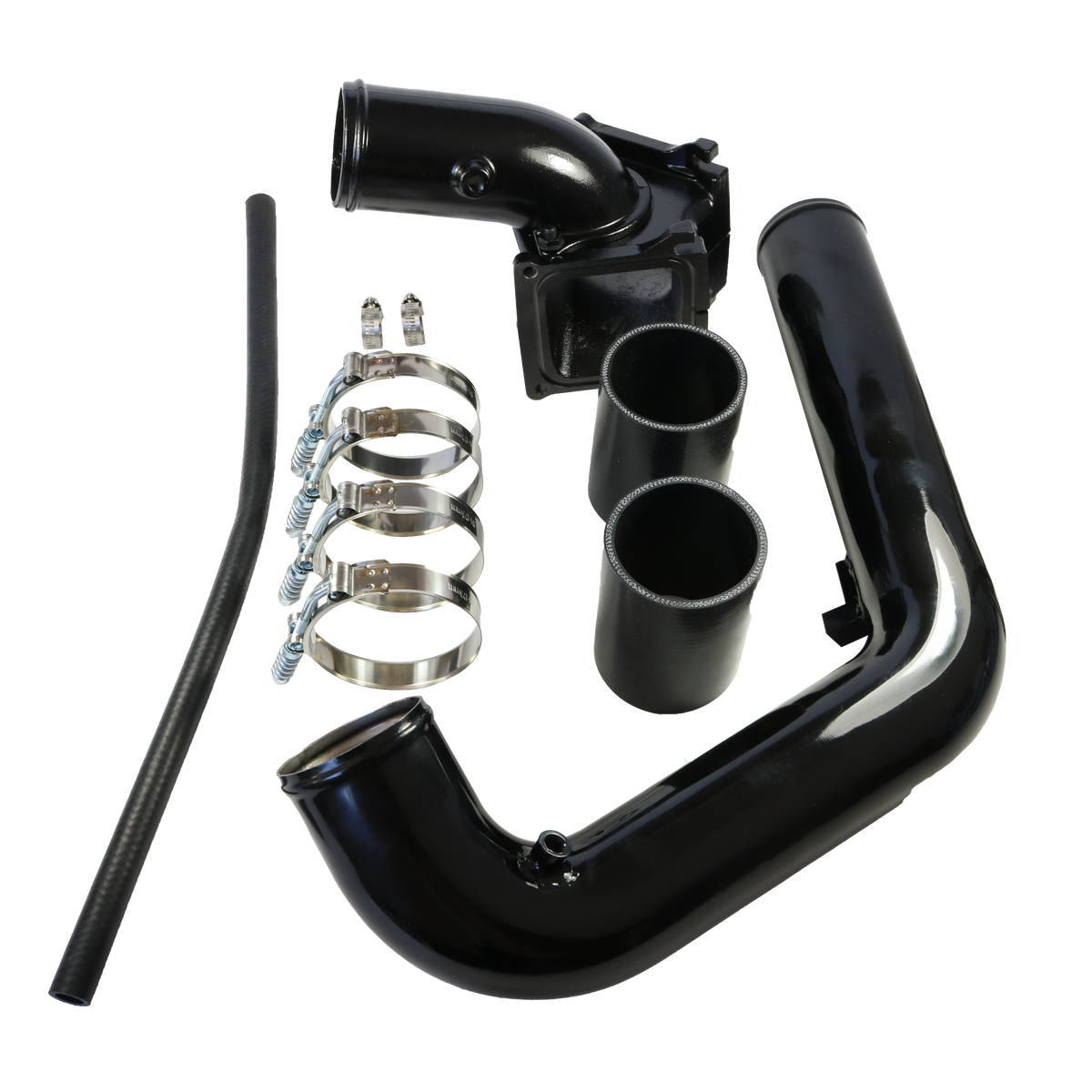 JDMSPEED Diesel Max Flow Bridge Cold Side Intercooler Pipe Kit For GM ...