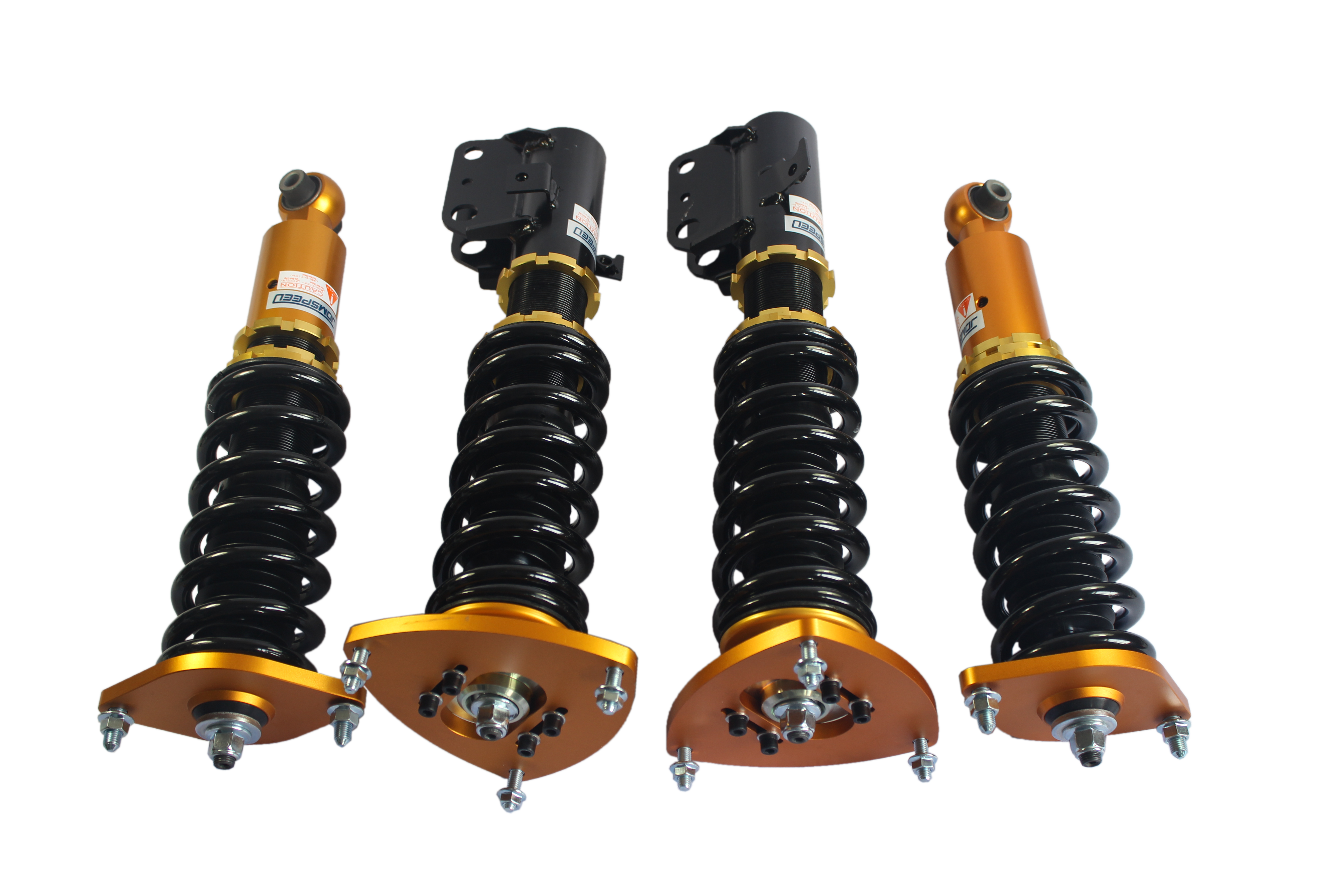JDMSPEED 4PCS Suspension Coilovers Shock Struts For 2008