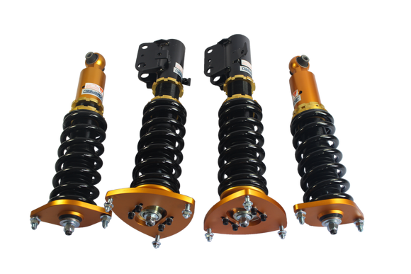 JDMSPEED 4PCS Suspension Coilovers Shock Struts For 2008-2013 Subaru Impreza Adj Height