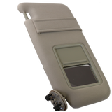 JDMSPEED Left Driver Side Sun Visor Tan Beige For 2007-2011 Toyota Camry w/o Vanity Light