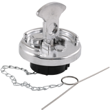 JDMSPEED New Aluminum Locking Diesel Fuel Cap Fit For Peterbilt Replace #110-485-9200