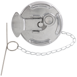 JDMSPEED New Aluminum Locking Diesel Fuel Cap Fit For Peterbilt Replace #110-485-9200