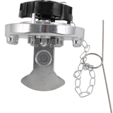 JDMSPEED New Aluminum Locking Diesel Fuel Cap Fit For Peterbilt Replace #110-485-9200