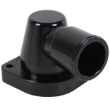 JDMSPEED Black Water Neck 90 1.5" Billet Swivel Thermostat Housings Fits For GM LS Engine