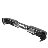 JDMSPEED Chrome Rear Bumper with Sensor Hole For Chevy Silverado 1500 2014-2018 GM1103175