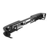 JDMSPEED Chrome Rear Bumper with Sensor Hole For Chevy Silverado 1500 2014-2018 GM1103175
