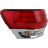 JDMSPEED Outer Tail Light Driver Left Rear Lamp Brake For Jeep Grand Cherokee 2014-20