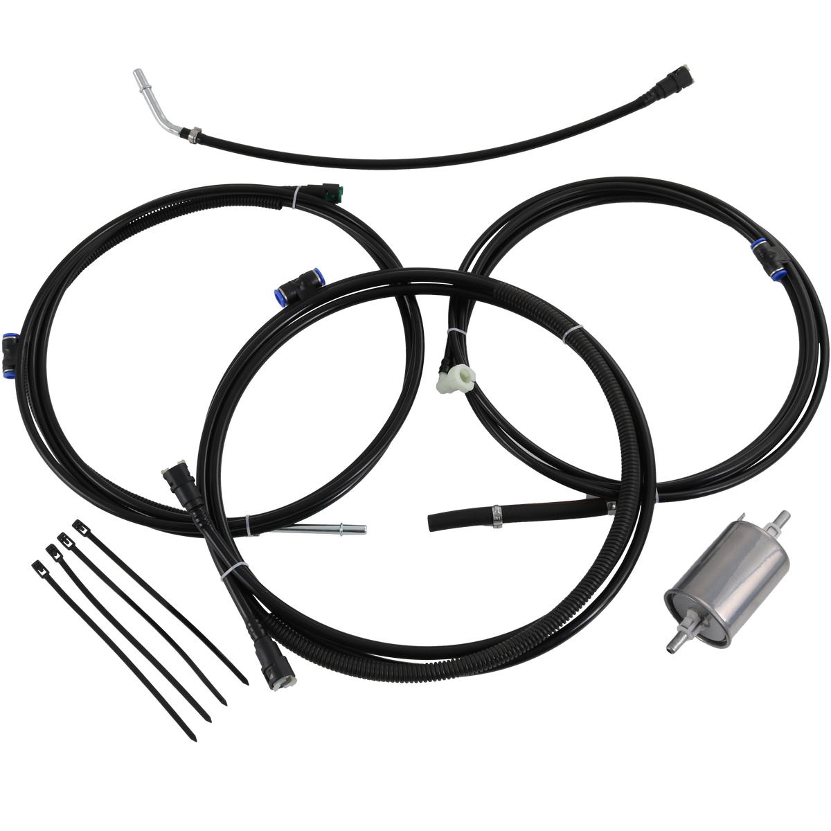 JDMSPEED Nylon Fuel Line Replacement Kit For 1999-2003 Chevrolet Silve ...