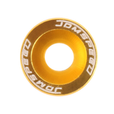 JDMSPEED 20pcs Gold Billet Aluminum Fender/Bolt Engine Bay Dress Up/Bumper Washer Kit