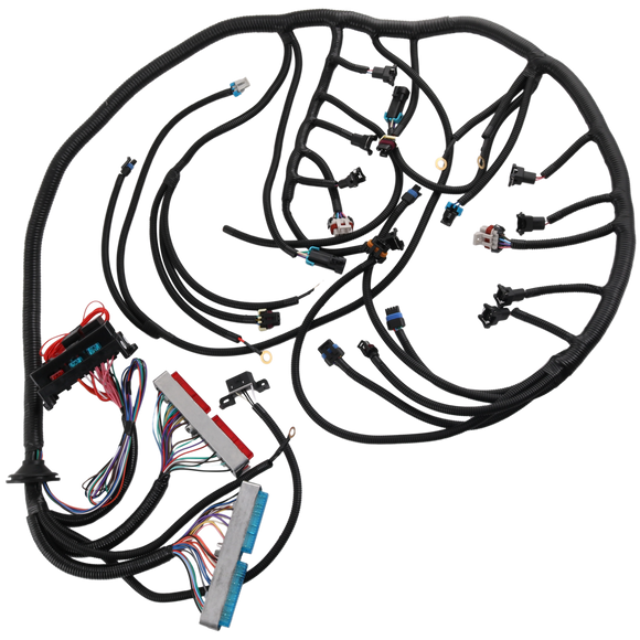 JDMSPEED STAND ALONE WIRING HARNESS For T56 Non-Electric Tran 4.8 5.3 6.0 1997-06 DBC LS