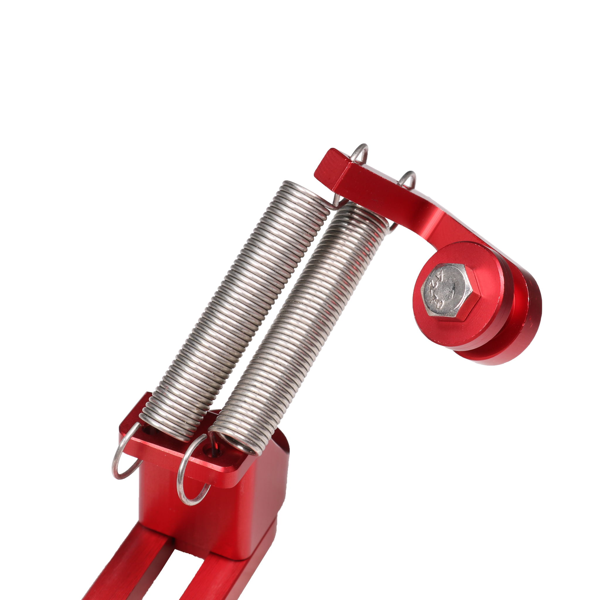 Red Aluminum Throttle Cable Bracket For 4150 / 4160 Series Carburetors – Performance Carb Bracket