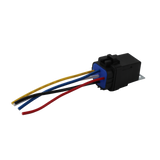 JDMSPEED 4x Heavy Duty 12V 40A Car Auto 5 Pins & Wire Relay Waterproof Plug Socket Set