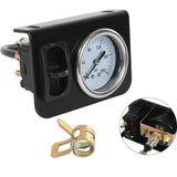 JDMSPEED NEW In Cab Single Air Gauge Control Kit For Air Suspension Kit w/ Paddle Switch